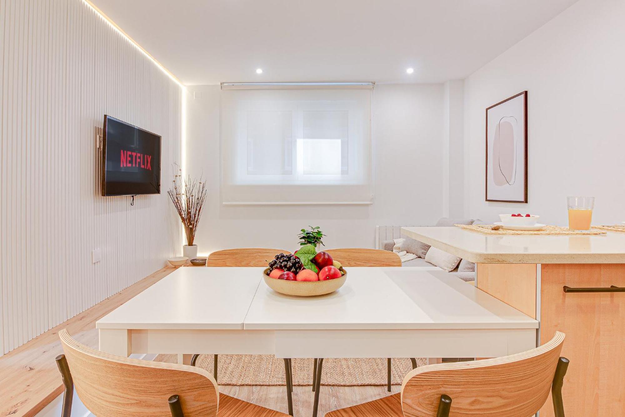 Diseno A Coruna Con Garaje Gratis By Theblueapartments Com Экстерьер фото